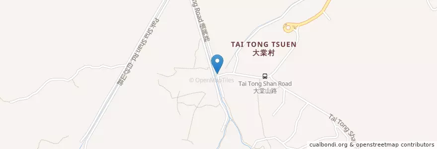 Mapa de ubicacion de 黃泥墩村避雨亭 en الصين, هونغ كونغ, غوانغدونغ, الأقاليم الجديدة, 元朗區 Yuen Long District.