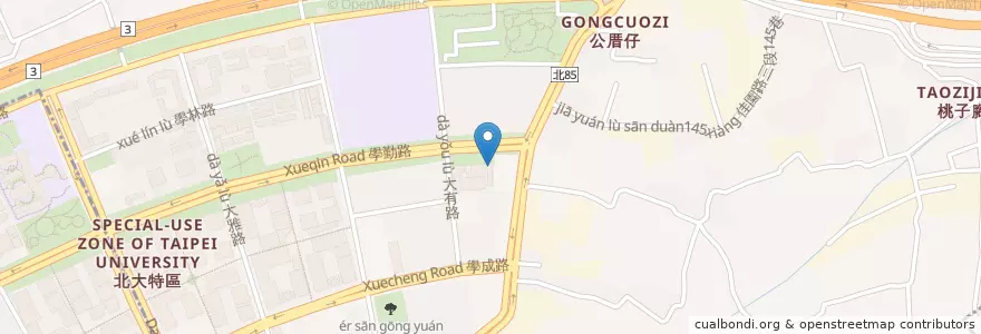 Mapa de ubicacion de 迎新產後護理之家 en تايوان, تايبيه الجديدة, 樹林區.