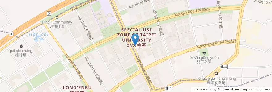 Mapa de ubicacion de 高啟原復健診所 en تایوان, 新北市, 樹林區.