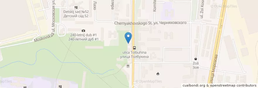 Mapa de ubicacion de Банк Хоум Кредит en 俄罗斯/俄羅斯, 南部联邦管区, 罗斯托夫州, Городской Округ Таганрог.