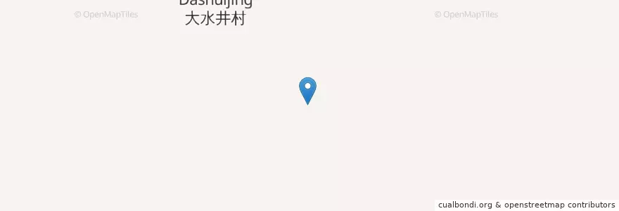Mapa de ubicacion de 江底镇 en China, Yunnan, 昭通市, 鲁甸县, 江底镇.