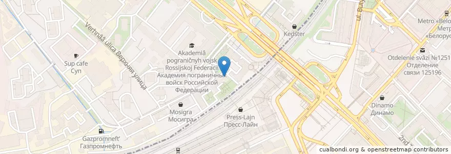 Mapa de ubicacion de Медицинский центр "Аллергология" en Россия, Центральный Федеральный Округ, Москва, Тверской Район.