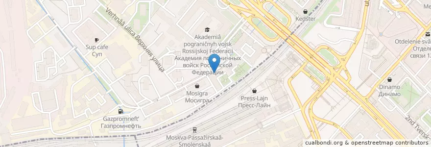 Mapa de ubicacion de Еврофармэкс en Russia, Distretto Federale Centrale, Москва, Тверской Район.