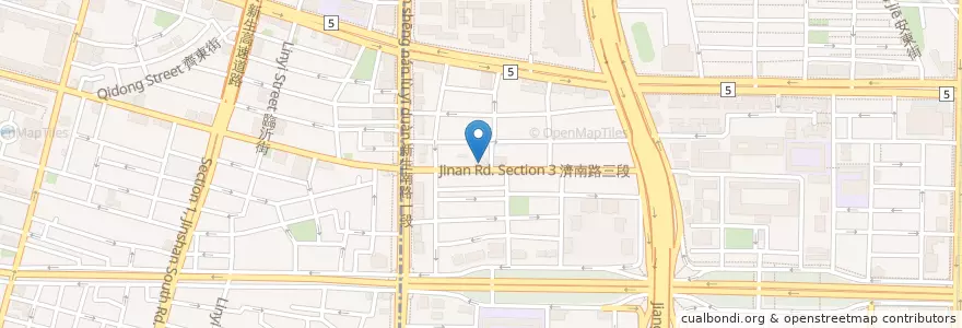 Mapa de ubicacion de 祥仁牙醫診所 en 臺灣, 新北市, 臺北市, 大安區.