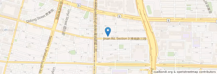 Mapa de ubicacion de 菁英種子幼兒園 en 臺灣, 新北市, 臺北市, 大安區.
