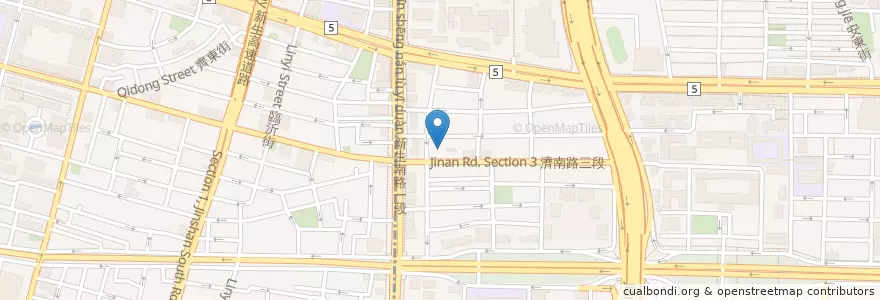 Mapa de ubicacion de 華思堂 en Taiwan, New Taipei, Taipei, Da'an District.