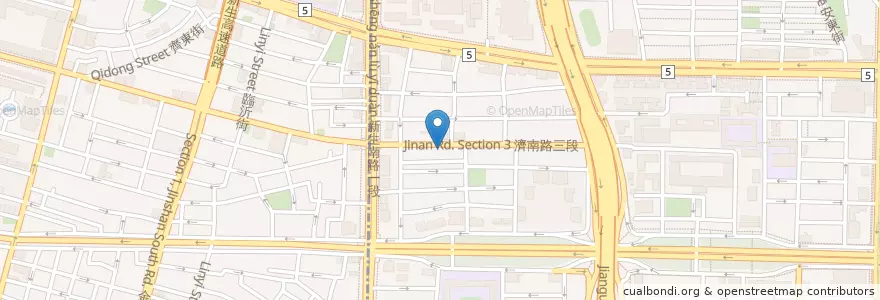 Mapa de ubicacion de 濟南鮮湯包 en 타이완, 신베이 시, 타이베이시, 다안 구.
