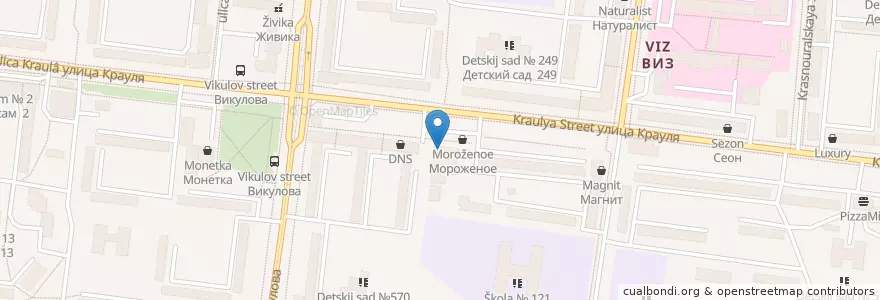 Mapa de ubicacion de Сбербанк en Russia, Уральский Федеральный Округ, Свердловская Область, Городской Округ Екатеринбург.