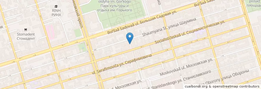 Mapa de ubicacion de Питькофе en ロシア, 南部連邦管区, ロストフ州, Городской Округ Ростов-На-Дону.