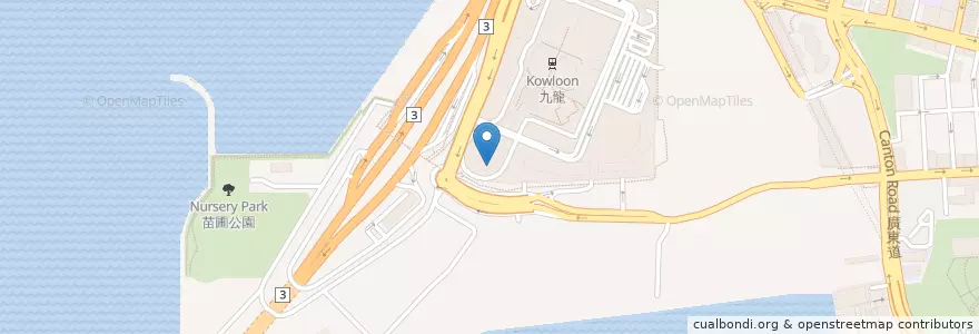 Mapa de ubicacion de OZONE bar. 118th floor en 中国, 广东省, 香港, 九龍, 新界, 油尖旺區.