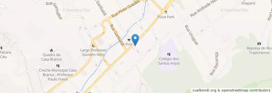 Mapa de ubicacion de Santa Rita en Brasile, Regione Sudest, Rio De Janeiro, Região Metropolitana Do Rio De Janeiro, Região Geográfica Imediata Do Rio De Janeiro, Região Geográfica Intermediária Do Rio De Janeiro, Rio De Janeiro.