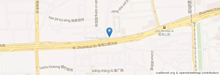 Mapa de ubicacion de ICBC Bank en Cina, Pechino, Hebei, 西城区.