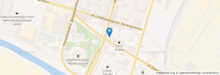 Mapa de ubicacion de Займ-Экспресс en 俄罗斯/俄羅斯, Центральный Федеральный Округ, Тульская Область, Городской Округ Тула.