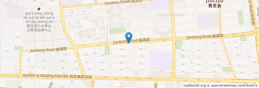 Mapa de ubicacion de 達美樂 en Taiwán, Nuevo Taipéi, Taipéi, 松山區.