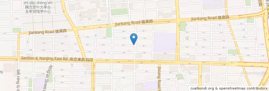 Mapa de ubicacion de 建宏雞肉飯 en Taiwan, New Taipei, Taipei, Songshan District.