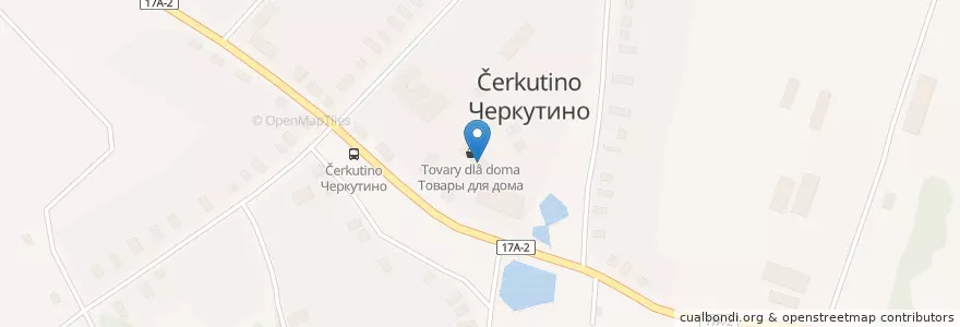 Mapa de ubicacion de Столовая en Russie, District Fédéral Central, Oblast De Vladimir, Собинский Район, Черкутинское Сельское Поселение.