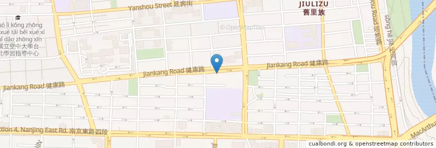Mapa de ubicacion de 澤禾動物醫院 en تايوان, تايبيه الجديدة, تايبيه, 松山區.