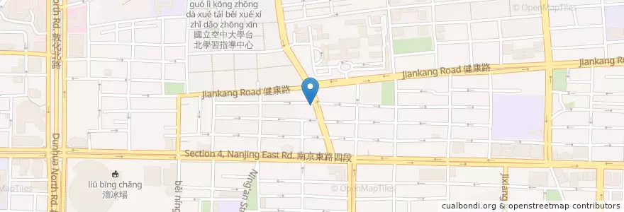 Mapa de ubicacion de 台北動物醫院 en Taiwán, Nuevo Taipéi, Taipéi, 松山區.