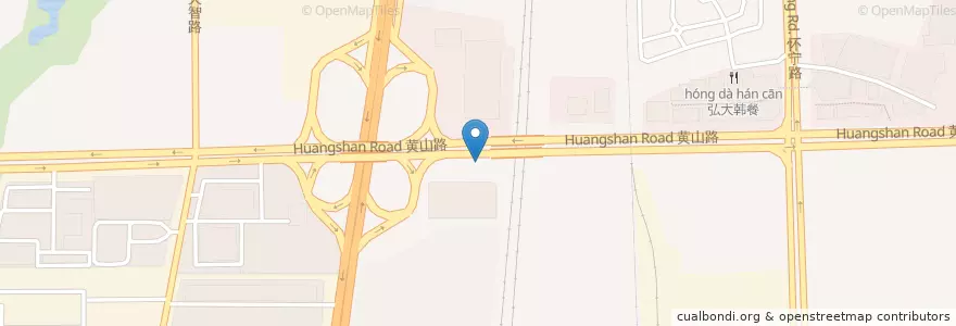 Mapa de ubicacion de 中国民生银行ATM机 en China, Anhui, Hefei, Shushan District, Urban Hefei, Jinggang Town.
