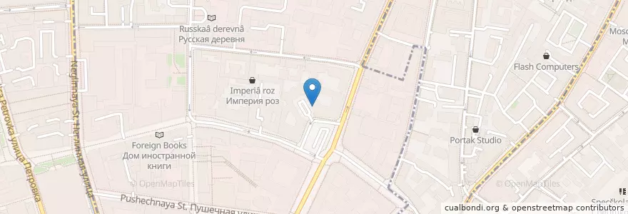Mapa de ubicacion de Страна души en Russia, Distretto Federale Centrale, Москва, Центральный Административный Округ, Мещанский Район.
