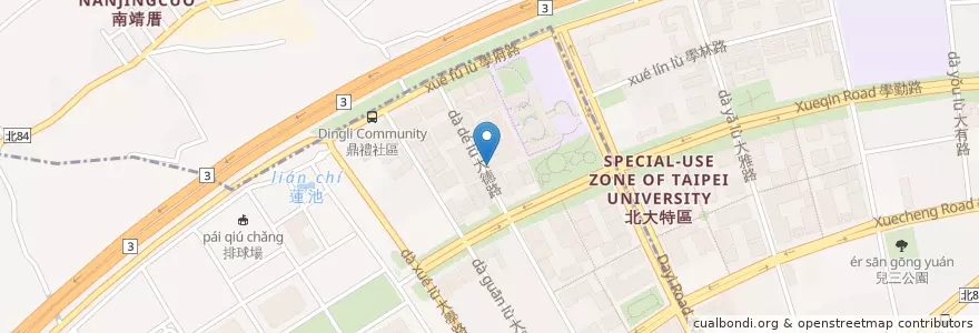 Mapa de ubicacion de GI GO GI 吉購吉 三峽北大店 en تايوان, تايبيه الجديدة, 樹林區.
