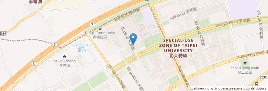 Mapa de ubicacion de 先鋒靈糧堂 協和牙醫診所 en Taïwan, Nouveau Taipei, Shulin.