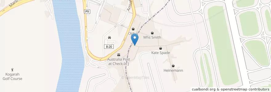 Mapa de ubicacion de Hero Sushi en Australia, New South Wales, Bayside Council, Sydney.