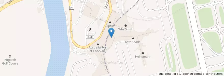 Mapa de ubicacion de Vietnamese Street Food en Australia, Nueva Gales Del Sur, Bayside Council, Sydney.