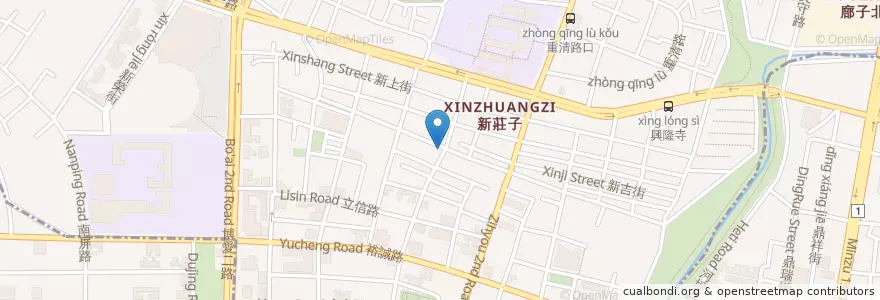 Mapa de ubicacion de 鍋溫寶小火鍋 en 臺灣, 高雄市, 左營區.