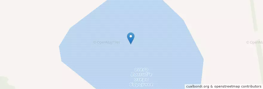 Mapa de ubicacion de Казанакский сельсовет en Rusland, Federaal District Siberië, Oblast Novosibirsk, Краснозёрский Район, Казанакский Сельсовет.