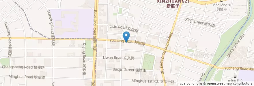 Mapa de ubicacion de 佳恩牙醫 en Taiwan, Kaohsiung, 左營區.