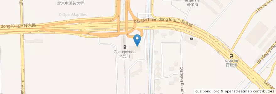 Mapa de ubicacion de Bank of Jiangsu en 中国, 北京市, 河北省, 朝阳区 / Chaoyang.