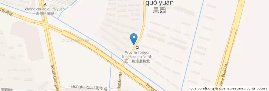 Mapa de ubicacion de 南川园新村南 en Китай, 南通市, 崇川区, 文峰街道.