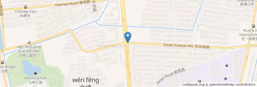 Mapa de ubicacion de 天鑫大厦 en China, 南通市, 崇川区.