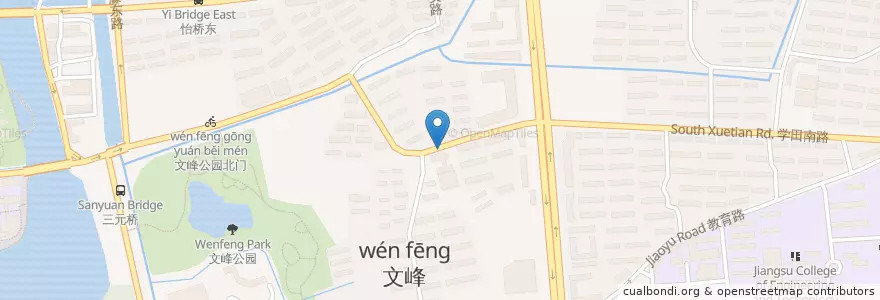 Mapa de ubicacion de 通师一附幼儿园 en الصين, 南通市, 崇川区.