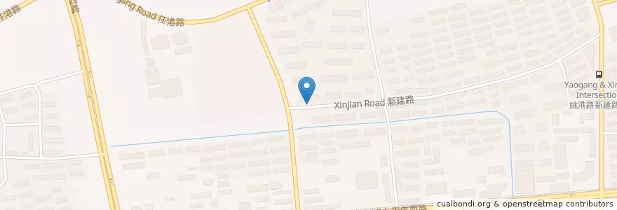 Mapa de ubicacion de 都市华城东 en Chine, 南通市, 崇川区, 任港街道.