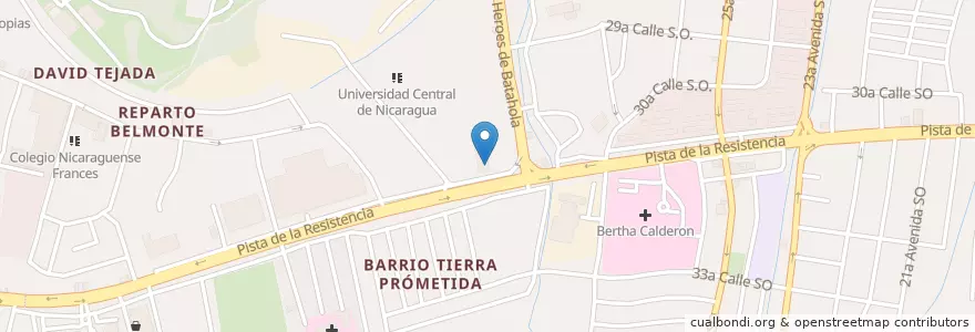 Mapa de ubicacion de Farmacia Xolotlán en 尼加拉瓜, Departamento De Managua, Managua (Municipio).
