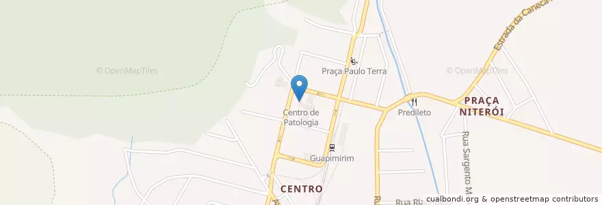 Mapa de ubicacion de Centro de Patologia en Brasile, Regione Sudest, Rio De Janeiro, Região Geográfica Imediata Do Rio De Janeiro, Região Metropolitana Do Rio De Janeiro, Região Geográfica Intermediária Do Rio De Janeiro, Guapimirim.