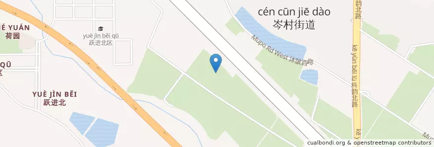 Mapa de ubicacion de 天河区 en 중국, 광둥성, 광저우시, 天河区, 长兴街道.