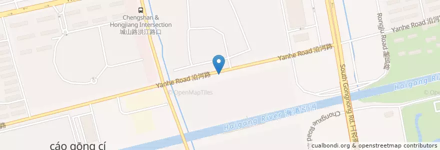 Mapa de ubicacion de 新城桥派出所 en Çin, 南通市, 崇川区, 文峰街道.