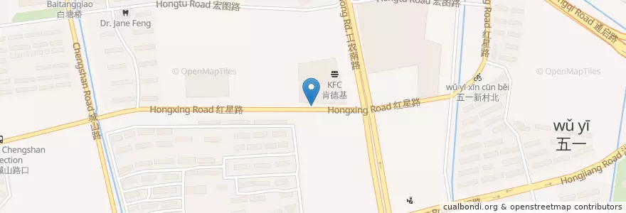 Mapa de ubicacion de 锦安花苑南门 en الصين, 南通市, 崇川区, 文峰街道.