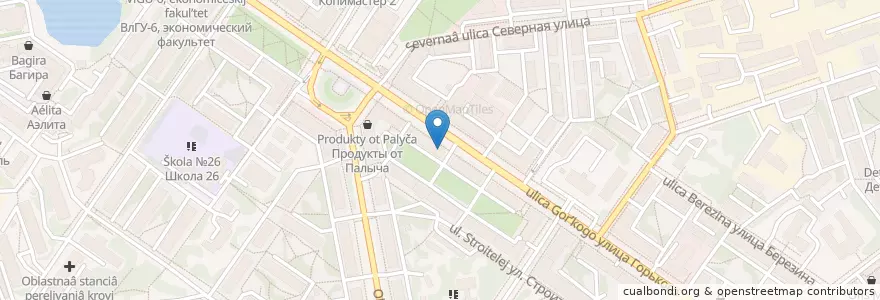 Mapa de ubicacion de Суши-сити en روسيا, Центральный Федеральный Округ, فلاديمير أوبلاست, Городской Округ Владимир.