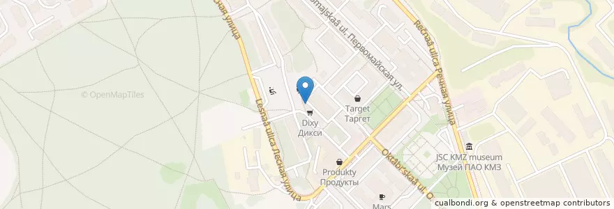 Mapa de ubicacion de МаксАл en روسيا, Центральный Федеральный Округ, محافظة موسكو, Городской Округ Красногорск.