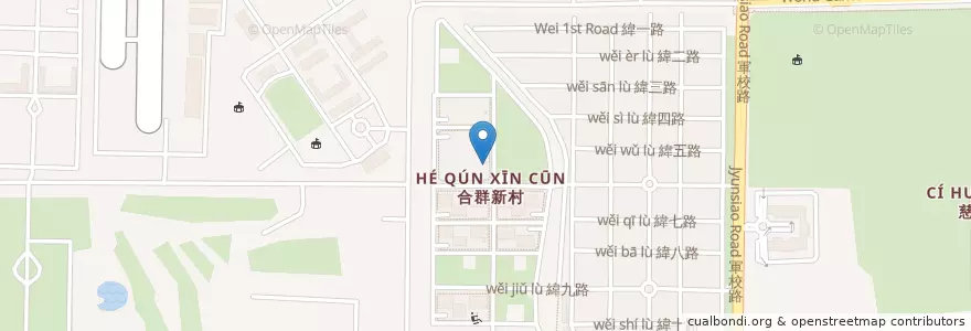 Mapa de ubicacion de UFO加水站海景站 en Taiwan, Kaohsiung, 左營區.