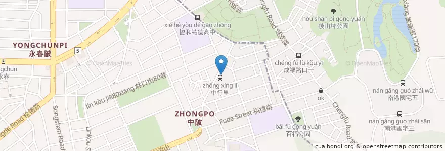 Mapa de ubicacion de 聖安宮 en Taiwan, Nuova Taipei, Taipei, Distretto Di Xinyi.