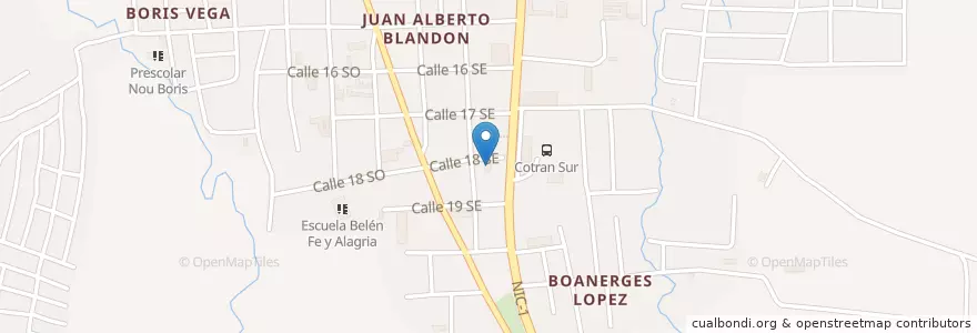 Mapa de ubicacion de Iglesia Amor Viviente en ニカラグア, エステリ県, Estelí (Municipio), Estelí.