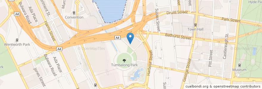 Mapa de ubicacion de NokNok en Australia, Nuovo Galles Del Sud, Council Of The City Of Sydney, Sydney.