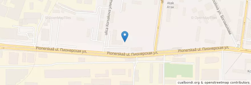 Mapa de ubicacion de Премьера en Russland, Föderationskreis Zentralrussland, Oblast Moskau, Городской Округ Королёв.