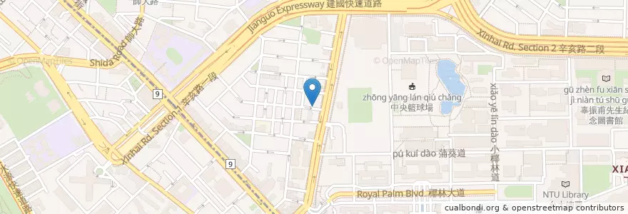 Mapa de ubicacion de 妙媽媽小廚坊 en تايوان, تايبيه الجديدة, تايبيه.