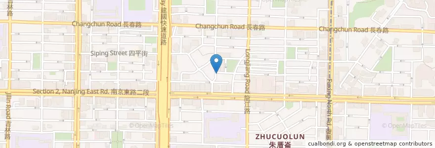Mapa de ubicacion de 家味鮮 en Taïwan, Nouveau Taipei, Taipei, District De Zhongshan.